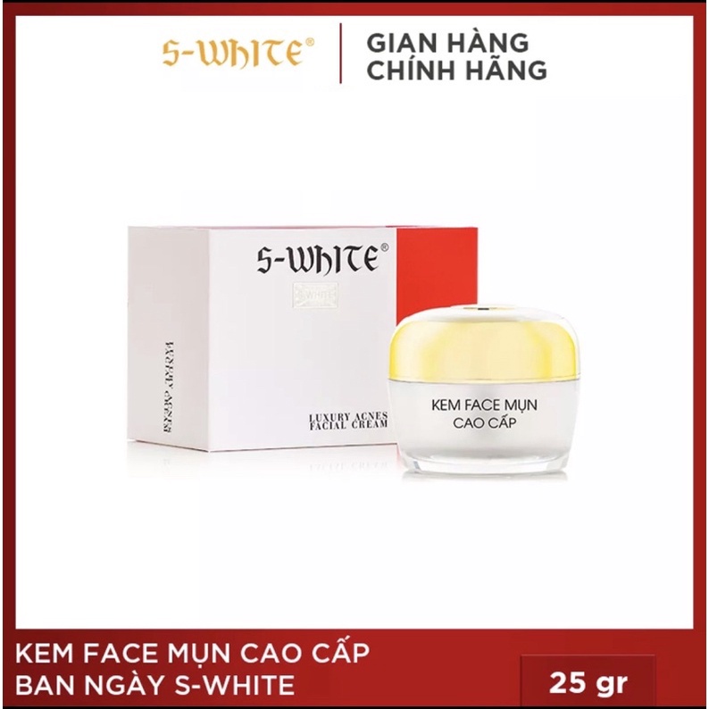 Kem Face Mụn Cao Cấp Swhite 25g hàng chính hãng công ty