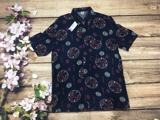 Áo sơ mi nam đại gia vải tôn mát