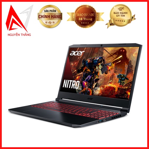 Laptop Acer Nitro 5 Gaming AN515 57 5669 i5 11400H/8GB/512GB/144Hz/4GB GTX1650/Win11 new
