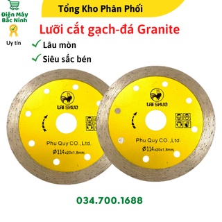 Lưỡi cắt gạch 100mm | lưỡi cắt đá laishuo