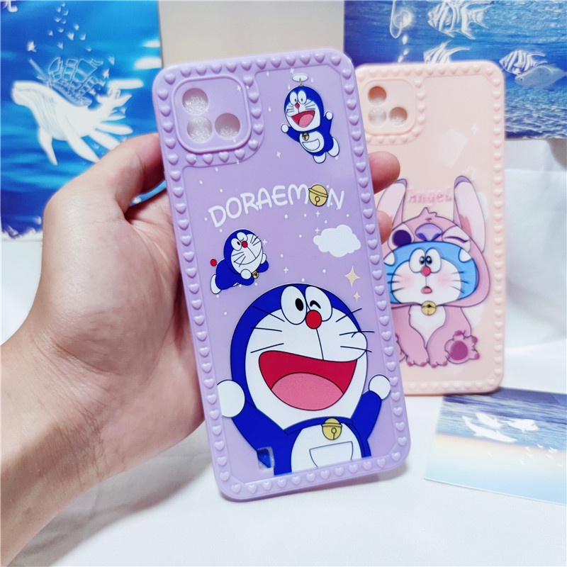 Ốp Điện Thoại Hoạt Hình Cho OPPO A15 A15S A35 A16 A54 A55 A1K A31 A5 A9 2020 A8 A3S A5S A7 A12 A11K F9 Realme C11 C20 C20A C1 C2