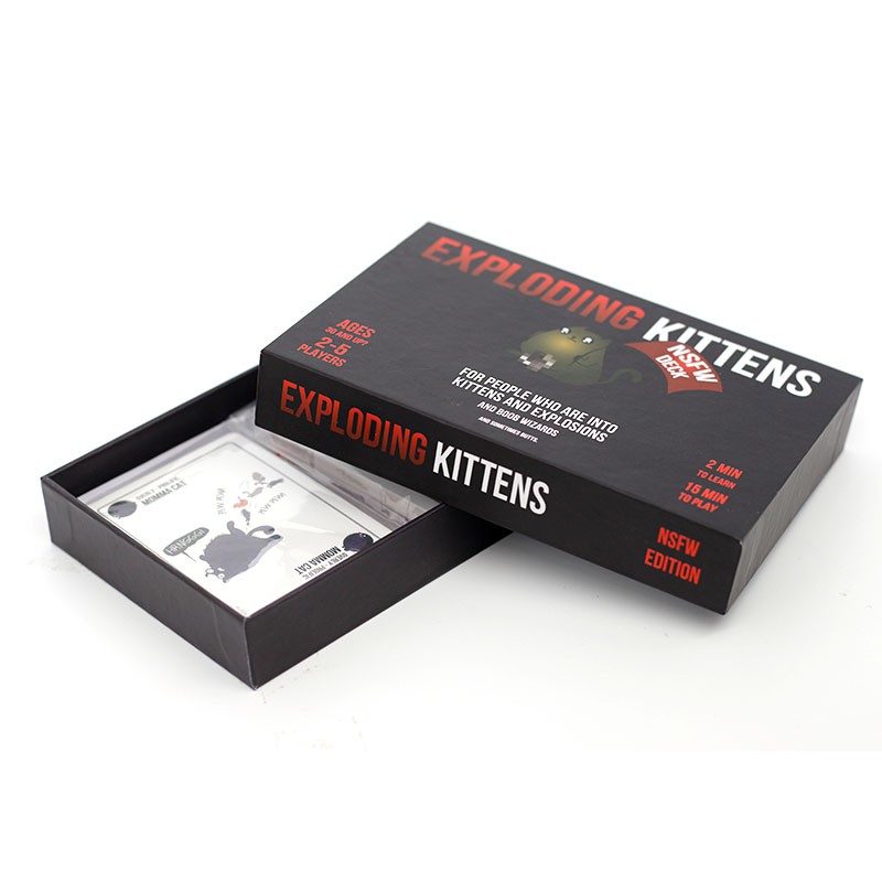 Combo mèo nổ hẹn giờ 18+ exploding kittens timebomb