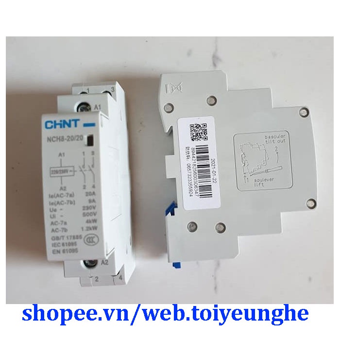Khởi 2P 63A, 40A, 25A, 20A CHÍNH HÃNG