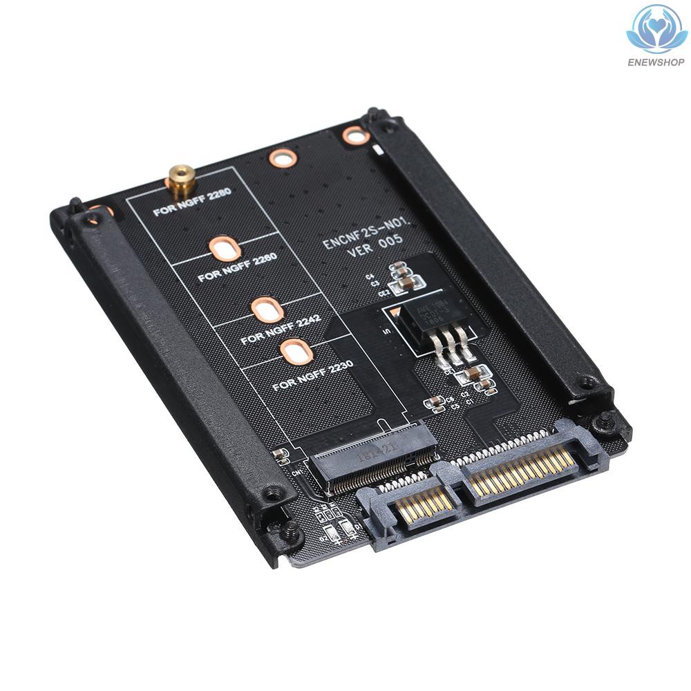 Card Chuyển Đổi Ngff Sang Sata M.2 Key B-M Ssd Sata3.0 Hỗ Trợ Model 2230 2242 2260 2280