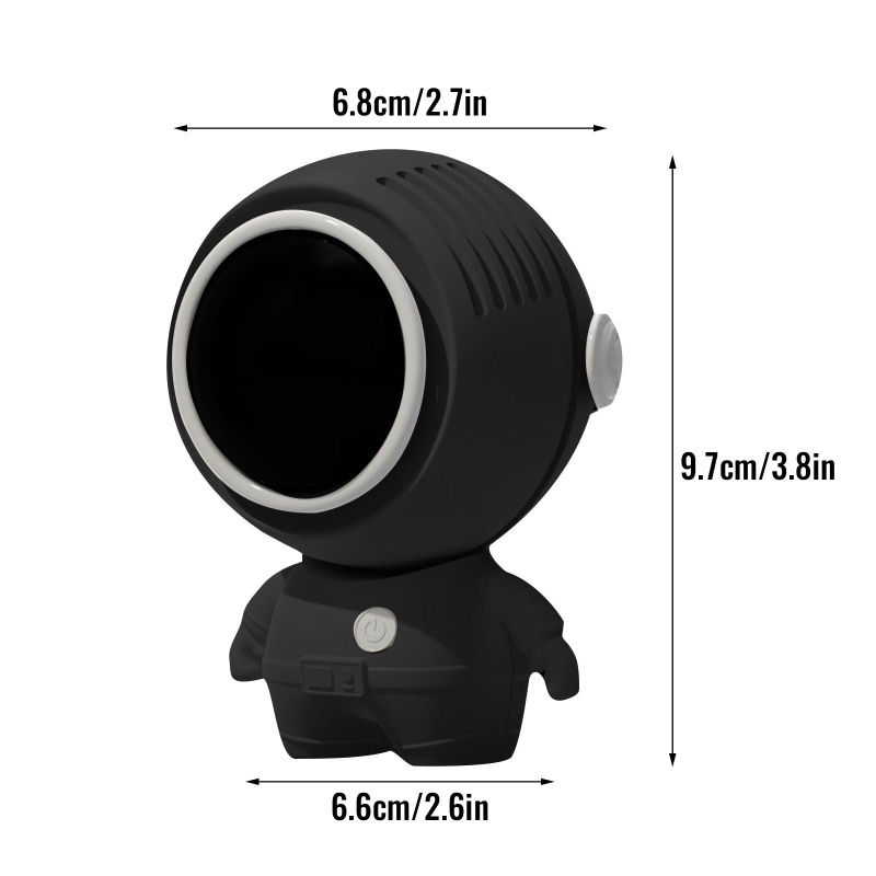 Quạt Làm Mát Mini Không Cánh Sạc USB 2022 4 Trong 1 Tiện Dụng