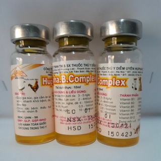 Hupha B.com.plex 10ml bồi bổ cho con vật