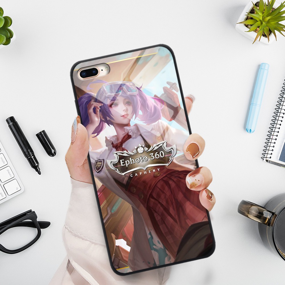 Ốp lưng iphone 6/7/8/6plus/7plus/8plus in 3D tướng liên quân mobile