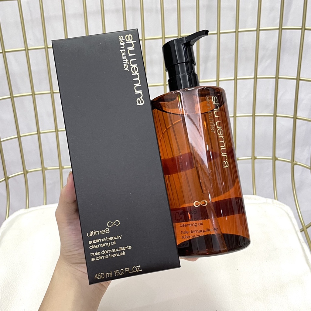 [Hàng mới về] Dầu tẩy trang hổ phách Shu Uemura làm sạch dưỡng ẩm da 450ml | BigBuy360 - bigbuy360.vn