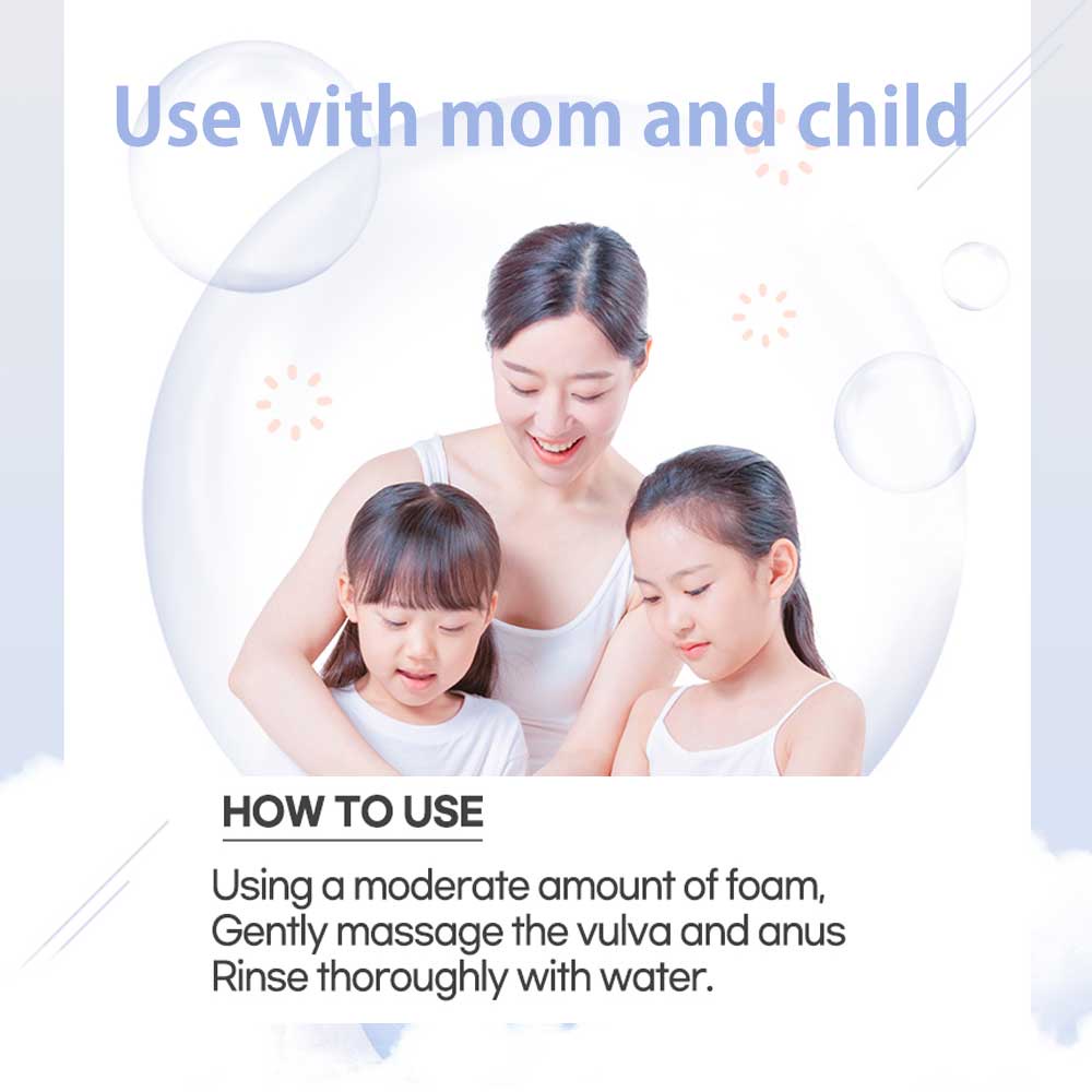 I'm Pinky trẻ con Kids Intimate cleanser Wash cho bé trẻ em