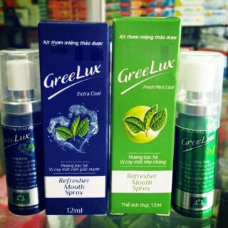 Xịt Thơm Miệng Thảo Dược Greelux. 12ml