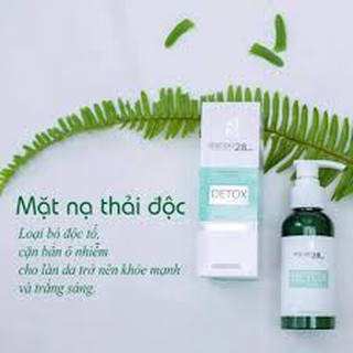[NHẬP KHẨU USA CHÍNH HÃNG]  Mặt nạ thải độc Detox Mask Gel Reborn Cosmetic 100ml