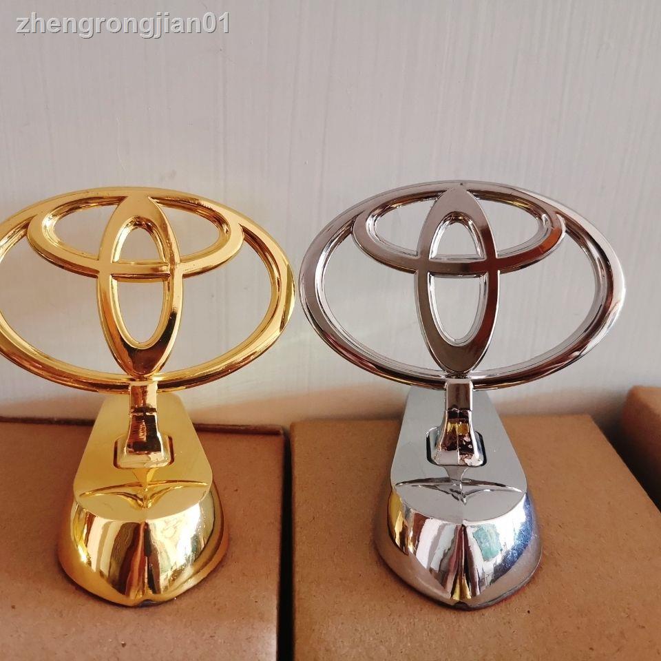 ✧✺◈Logo Kim Loại Ba Chiều Trang Trí Mui Xe Hơi toyota