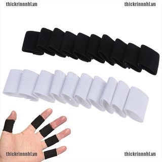 10PCS Finger Sleeve Sports Basketball Support Wrap Elastic Protector Brace Guard