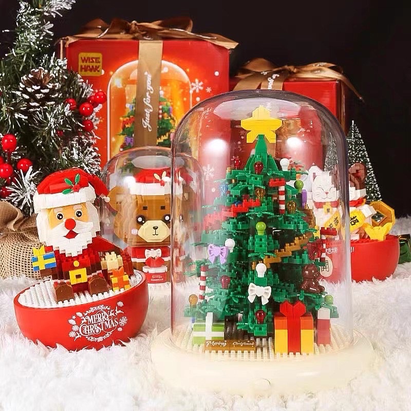 Đồ chơi xếp hình mô hình lắp ráp Quà tặng Giáng Sinh và Tết Nanoblocks