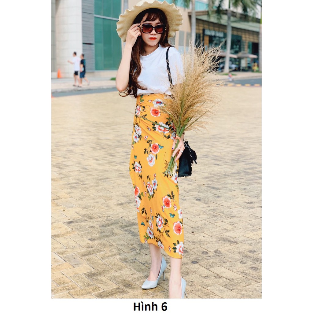 [Hàng có sẵn] Chân Váy Đi Biển Dáng Dài Vintage Mặc Được Nhiều Kiểu, Váy Quấn Buộc Dây | BigBuy360 - bigbuy360.vn