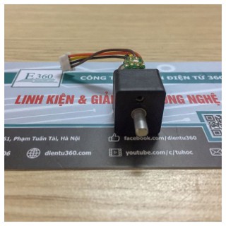 ĐỘNG CƠ BƯỚC MINI 5-6V CÓ GIẢM TỐC