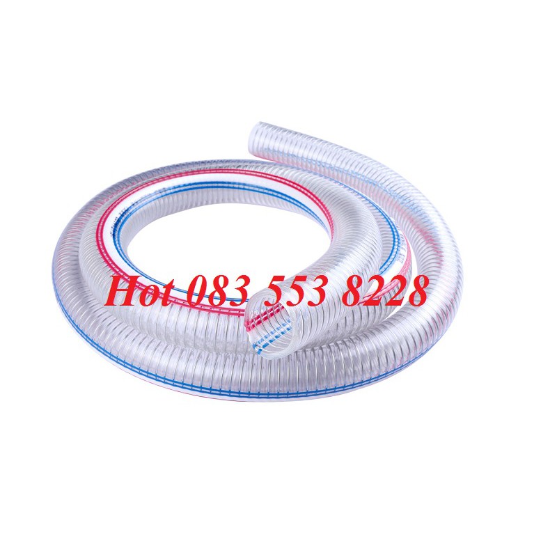 Ống nhựa mềm lõi thép phi 20 dẫn xăng dầu hóa chât,Ống dẫn xăng dầu d20 10m