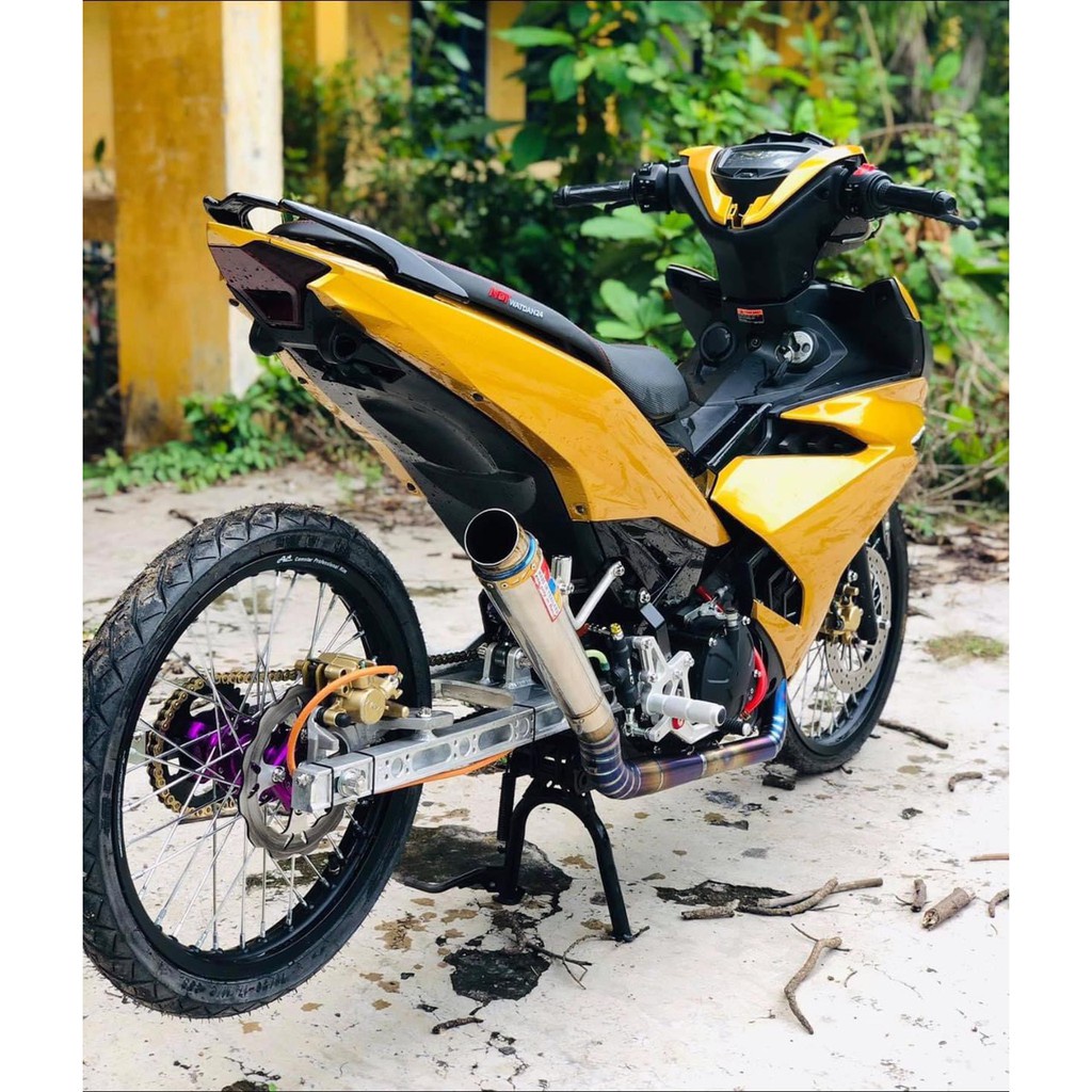 FULL BỘ ĐÙM DRAG + CĂM + NIỀNG NHÔM YOKO xe WINNER - SONIC - EXCITER - RAIDER SATRIA