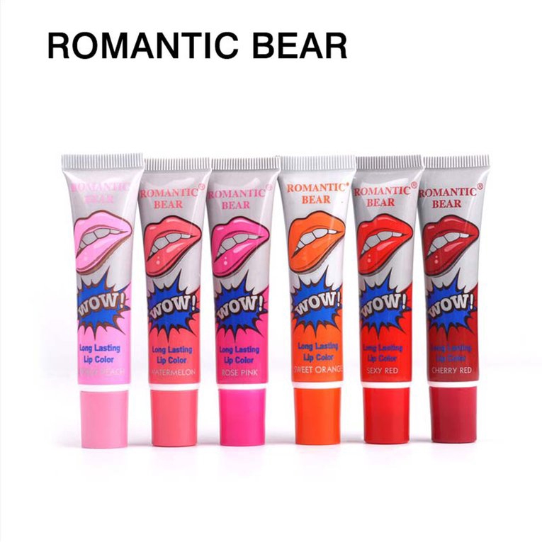 [Hàng mới về] Son môi dạng lột ROMANTIC BEAR màu bền lâu trôi