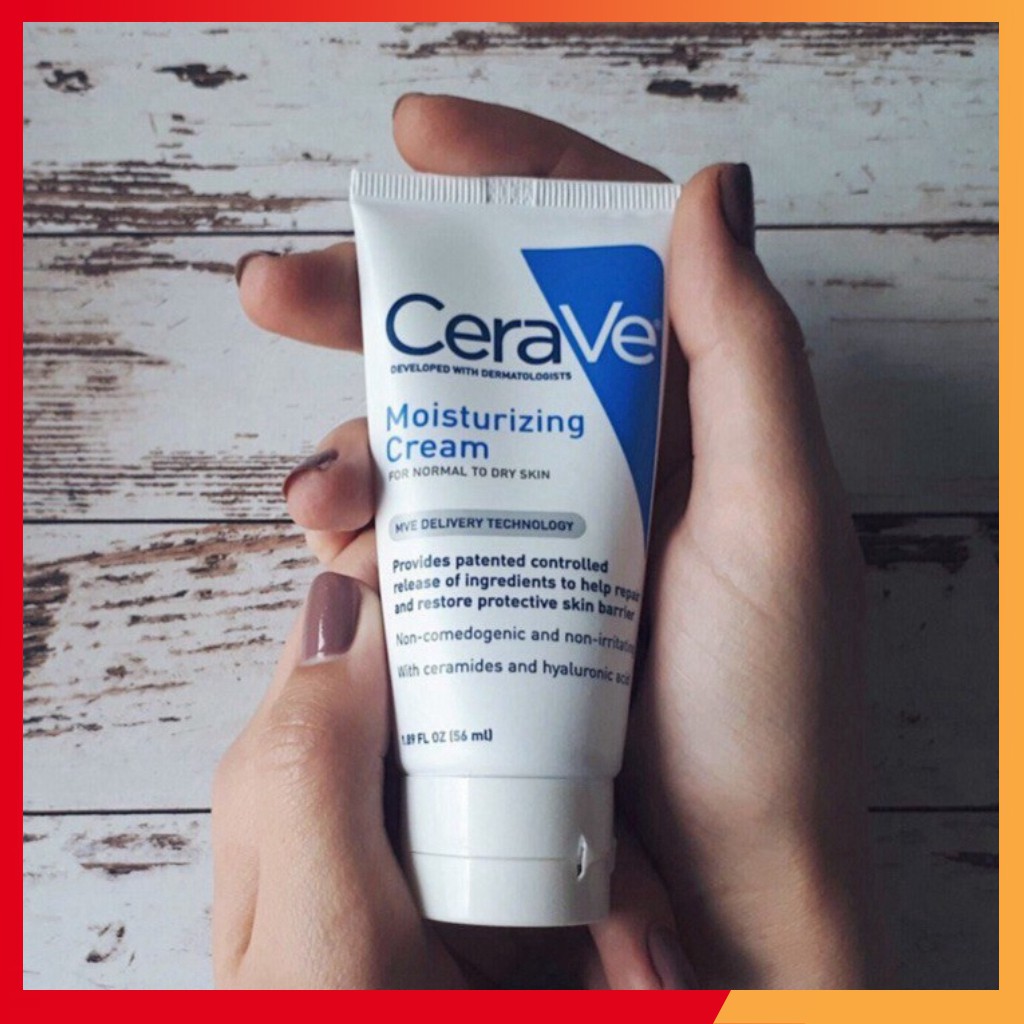 chính hãng Kem dưỡng CeraVe Moisturizing Cream For Normal to Dry Skin