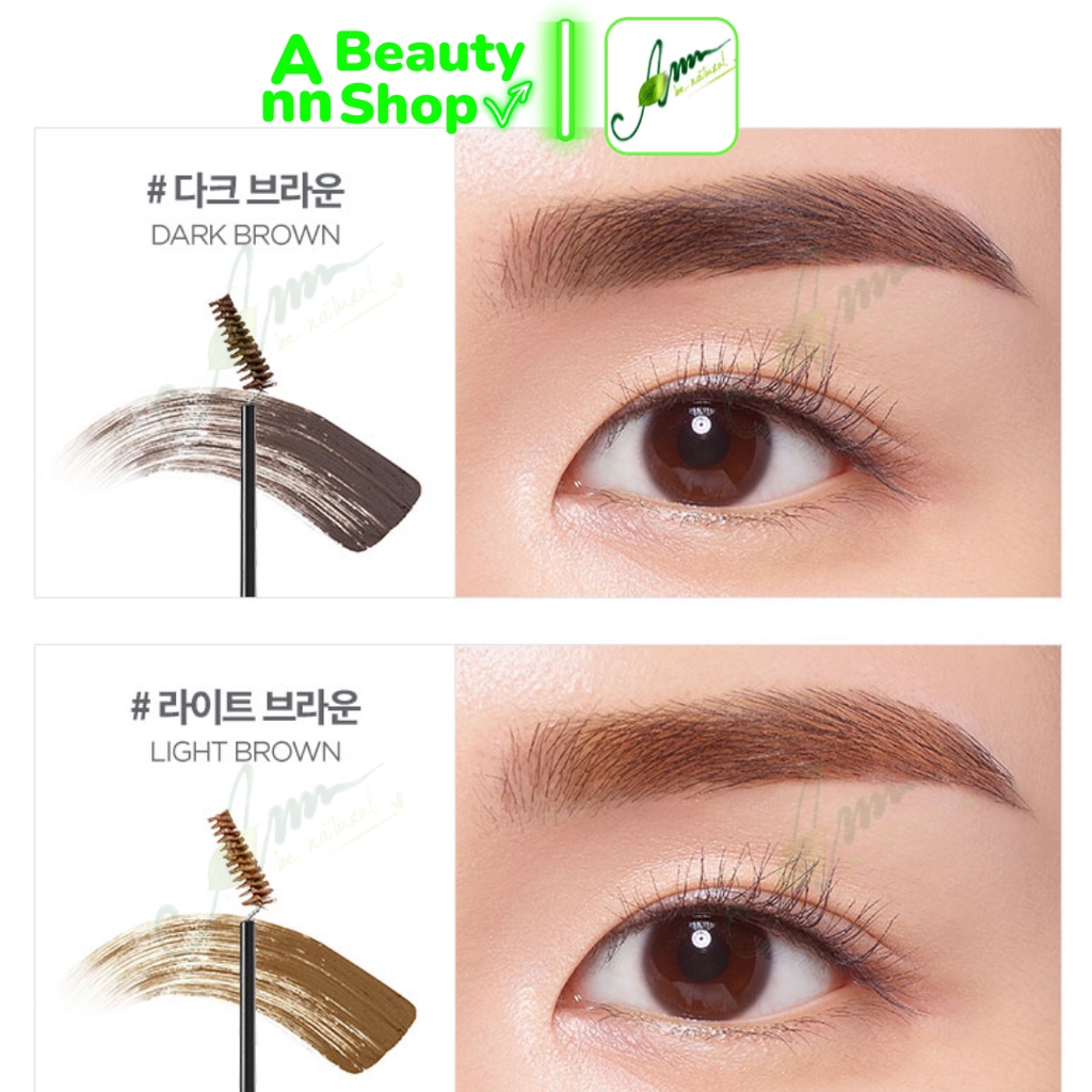 Mascara Lông Mày Klavuu Urban Pearlsation Easy Touch Browcara 3g