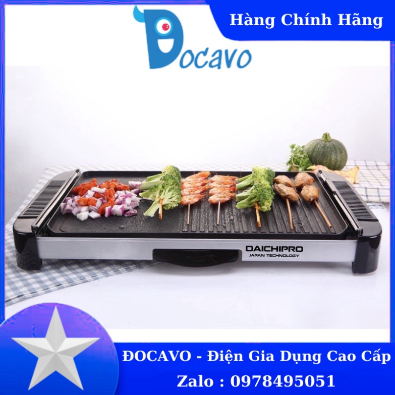 Bếp Vỉ Nướng Điện Cỡ Lớn Daichipro DCP-88A (1800W) - Chính Hãng Đocavo xincosmetics