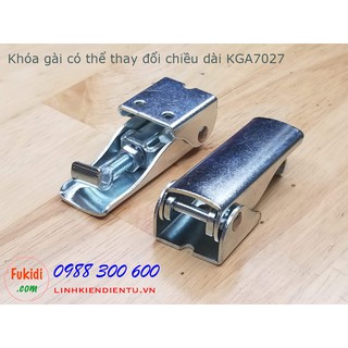 Khóa gài thép có thể điều chỉnh chiều dài tay kéo model KGA7027
