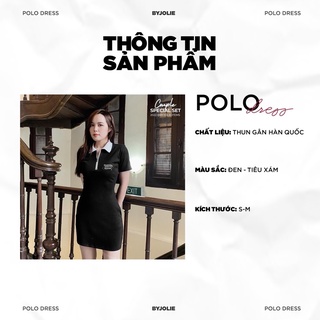 Váy polo HEAVEN SENT thun gân co giãn