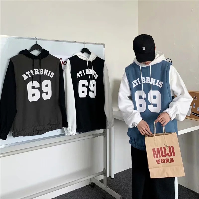 Áo Hoodie Tay Dài Phong Cách Năng Động Trẻ Trung Dành Cho Nam Kích Cỡ Từ M Đến 2XL | BigBuy360 - bigbuy360.vn