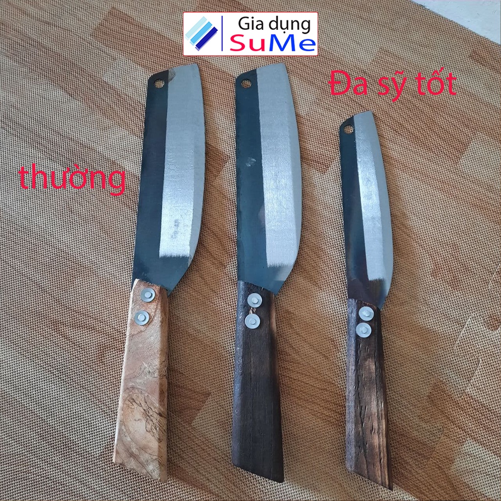 Dao thái thịt Đa Sỹ, dao gọt hoa quả trái cây to nhỏ giá rẻ tiện dụng