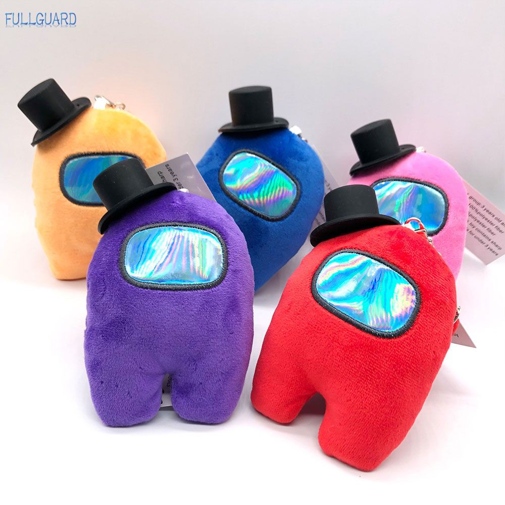 Gấu Bông AMONG US Miniso dễ thương💖IN STOCK💖Among us so hot.MUA NGAY Plush toy doll space werewolf killing animation game peripheral pendant Magic Hat SKY