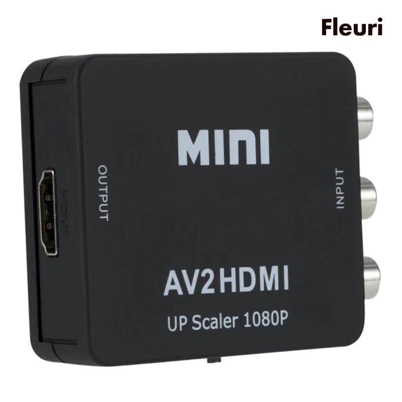 Hộp Chuyển Đổi AV CVBS Sang HDMI 1080P AV2HDMI Màu Trắng Chuyên Dụng Cho HD TV