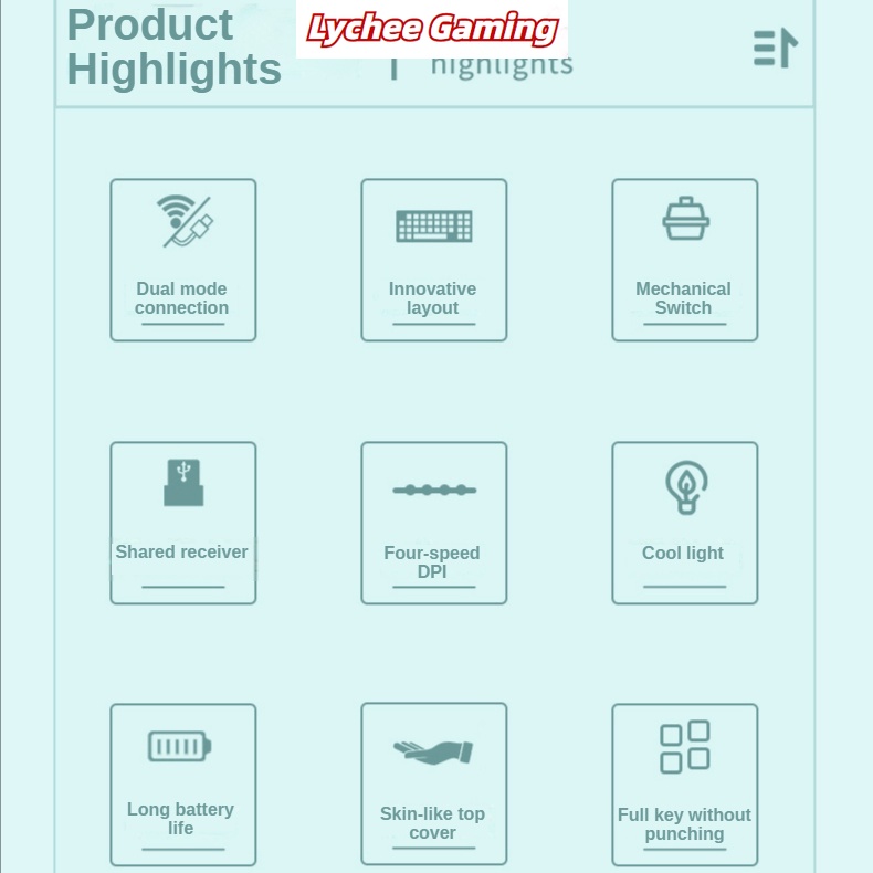 Bộ Bàn Phím Và Chuột Không Dây 2023 New RK84 84 Phím 2.4G RK84