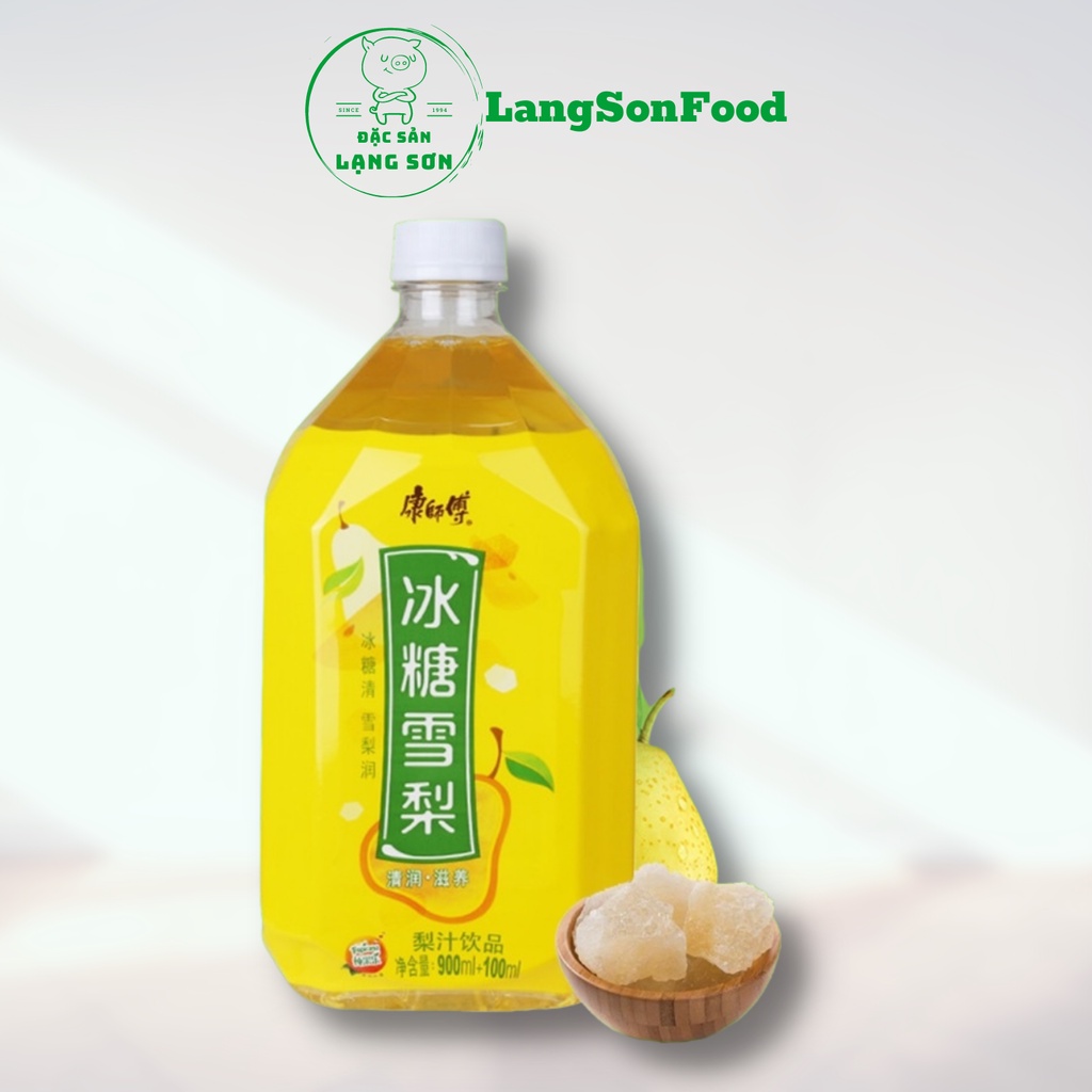 Nước lê Đài Loan chai to 1000ml đặc biệt thơm ngon