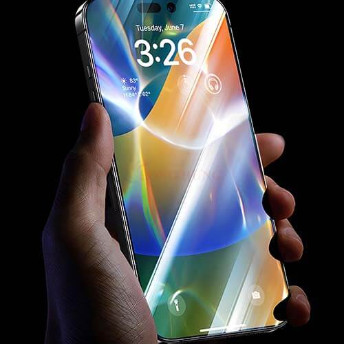 Dán màn hình cường lực Full viền MiPow Kingbull Premium-Silk 14 Pro Max/14 Pro/14 Plus/14//13 - Hàng chính hãng