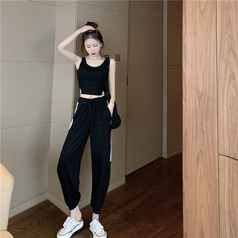 Quần Thể Thao Ống Rộng Phong Cách Hàn Quốc Cho Nữ | BigBuy360 - bigbuy360.vn