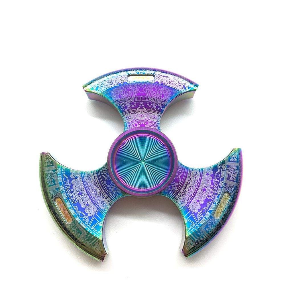 Con Quay MONSTER Stubby Spinner 3 Cánh – Stainless Steel Rainbow