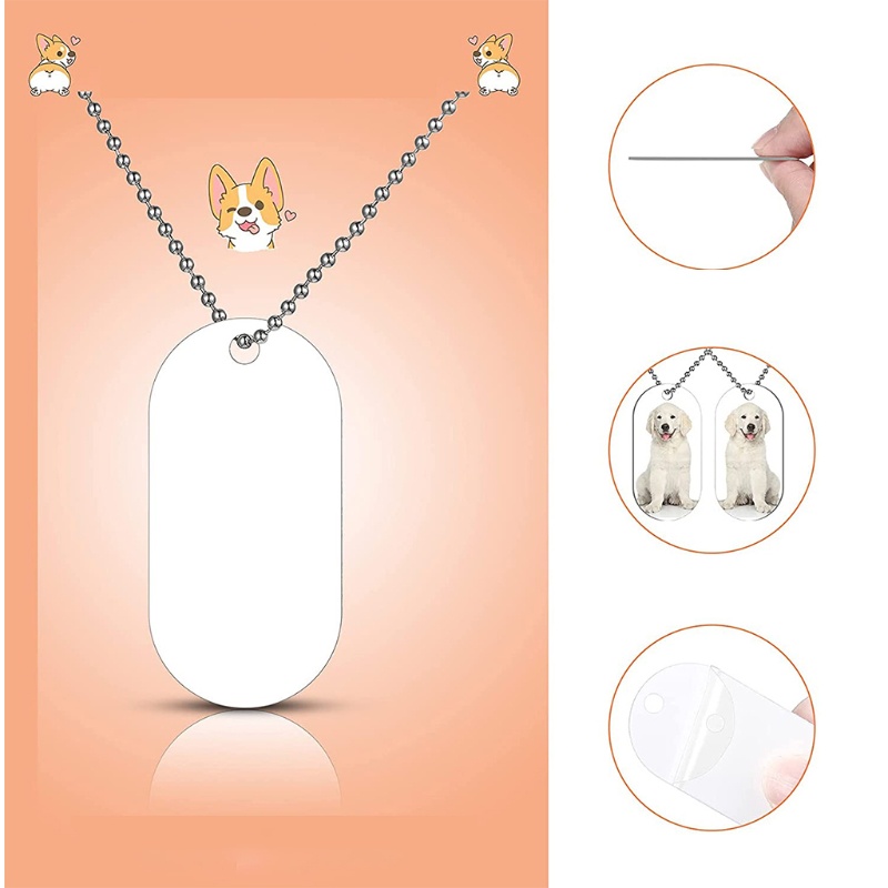 Set 31 Thẻ Đánh Dấu Ghi Tên Thú Cưng Mini Tiện Dụng