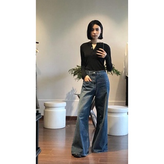 Quần jean ống rộng Lapi Wide Leg Jeans