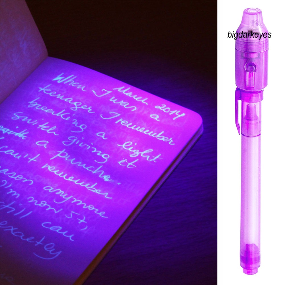Bút Đèn LED Mực Tím An Toàn Bí Mật