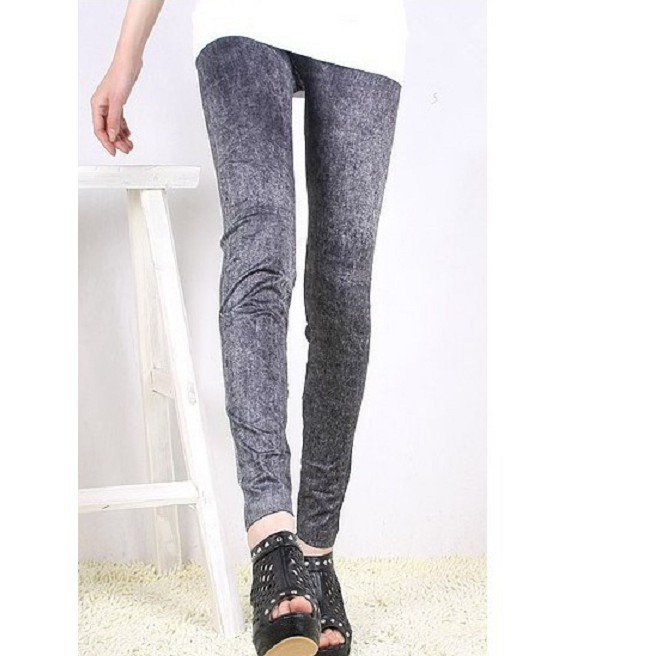 Quần Legging Giả Jean