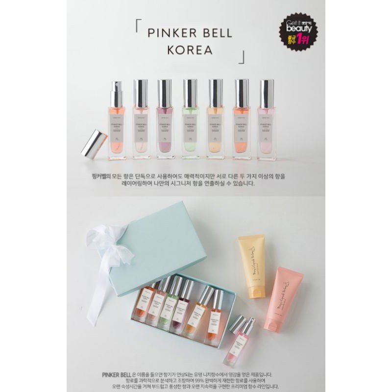 [AUTH] Combo 2 chai nước hoa Pinker Bell Intime Hàn