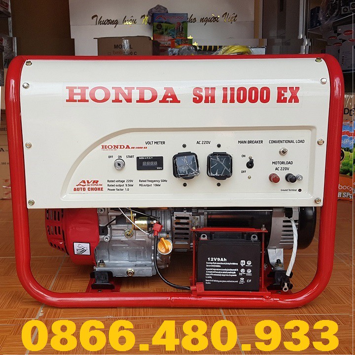 Máy Phát Điện Honda Chạy Xăng 10kw SH11000EX (Le Gió Tự Động)