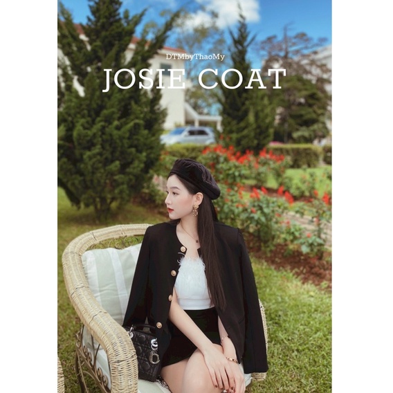 Josie Coat - Áo khoác đính cúc thiết kế DTM