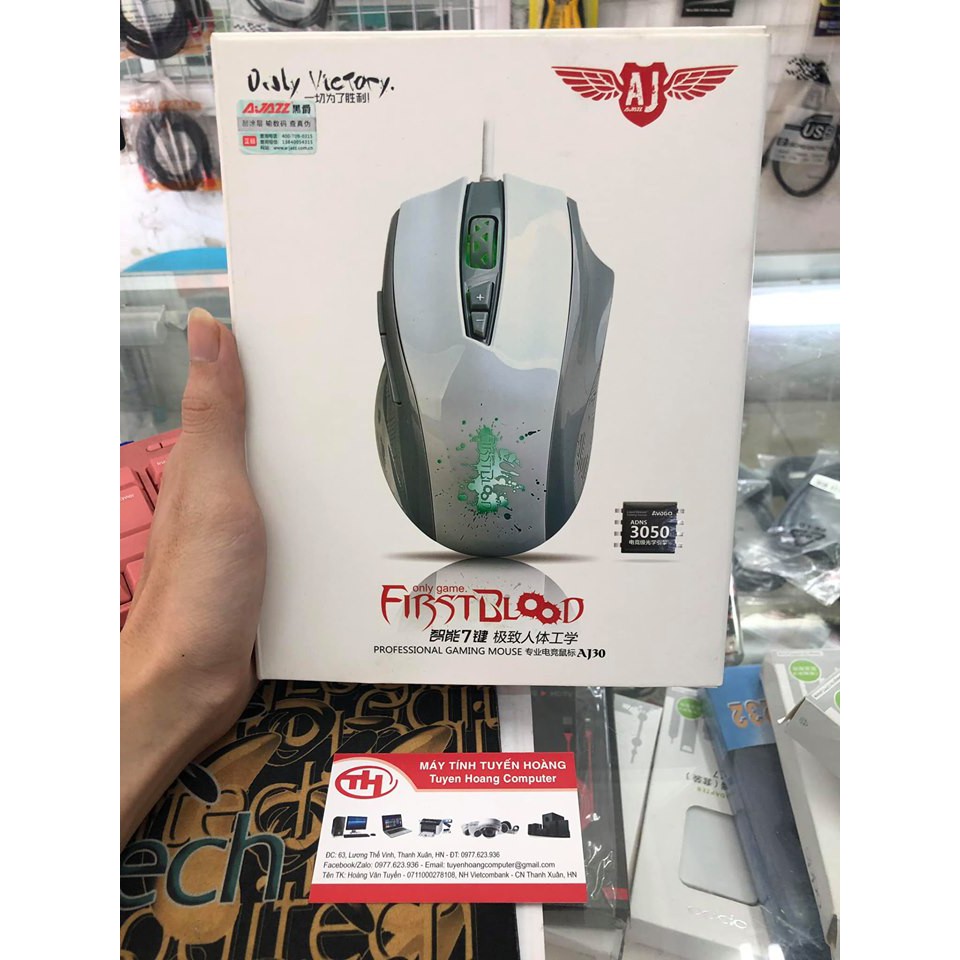 Chuột quang AJAZZ AJ30 – Gaming Chuột quang AJAZZ AJ30 (Gaming)
