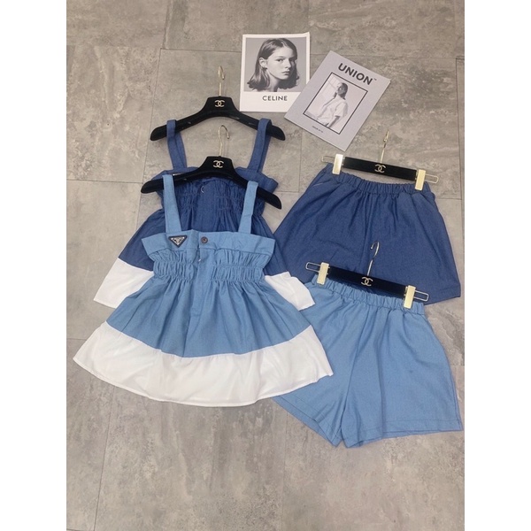 Set áo hai dây bò