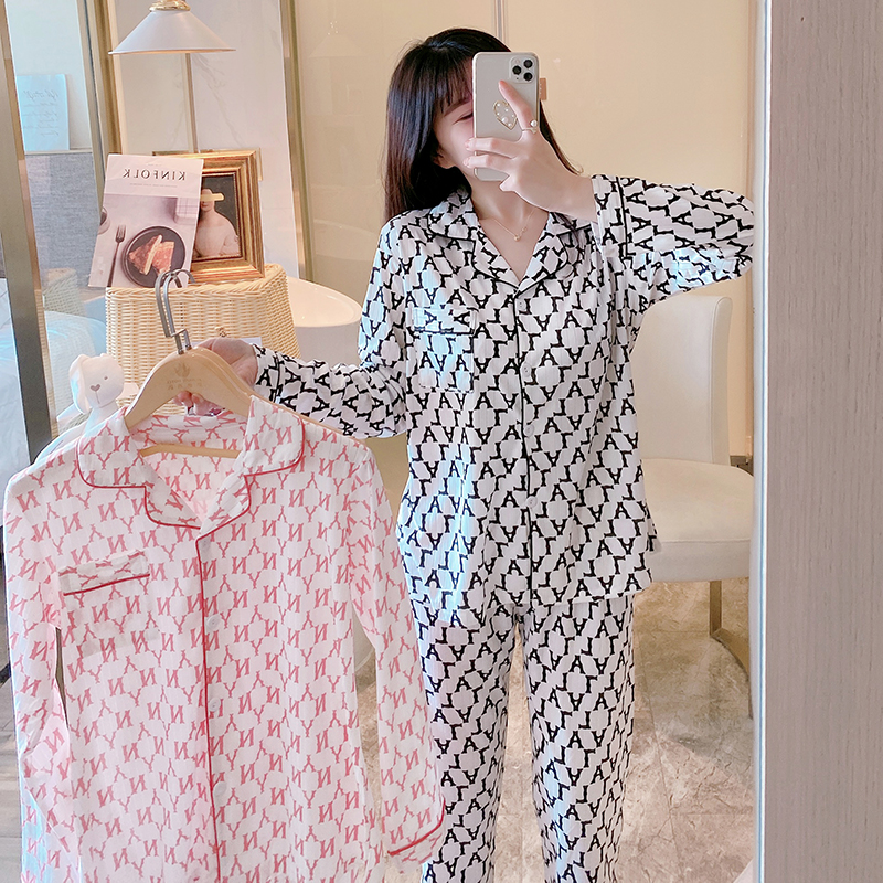 Bộ Đồ Ngủ Tay Dài Dáng Rộng Thoải Mái Phong Cách Hàn Quốc Cho Nữ | BigBuy360 - bigbuy360.vn