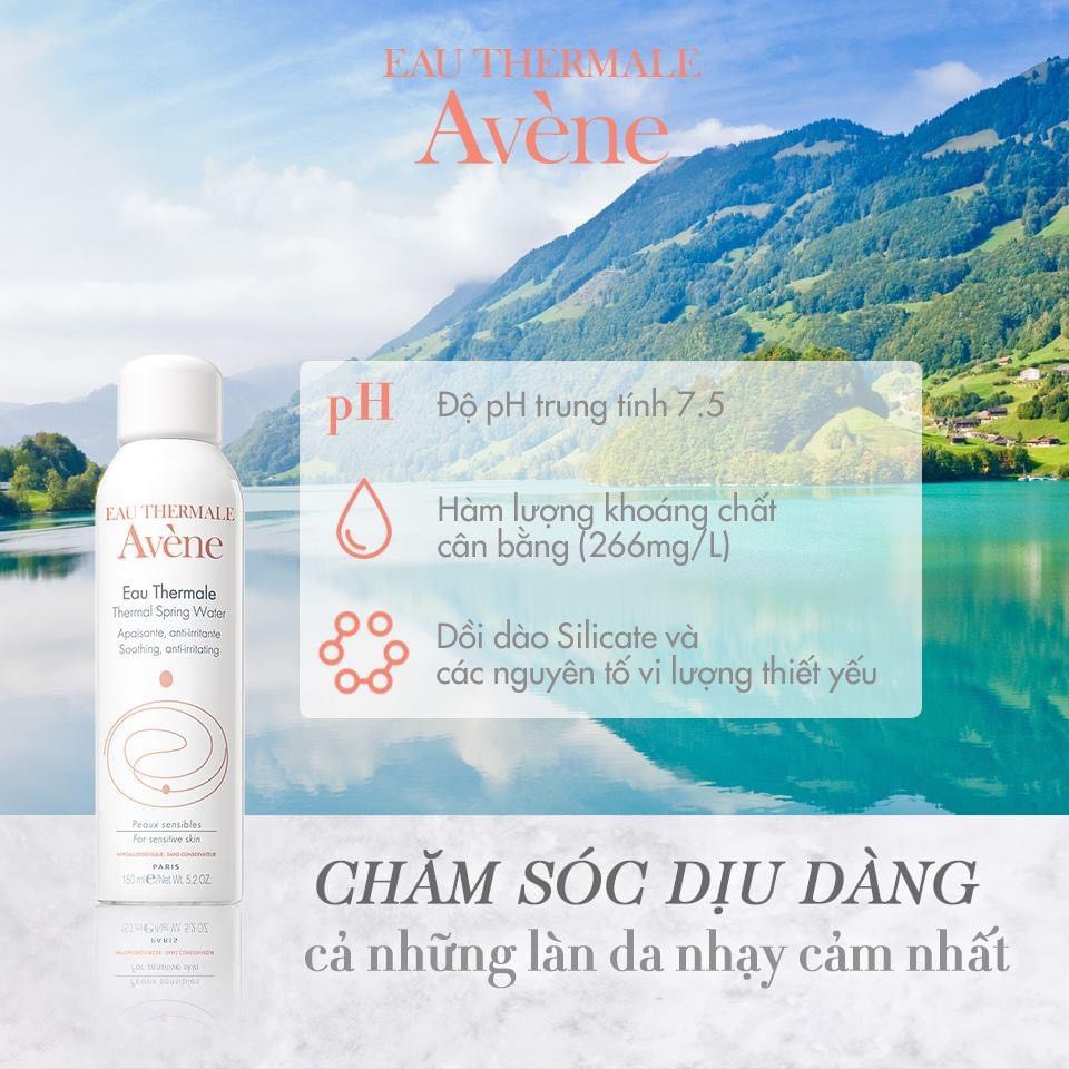 XỊT KHOÁNG AVENE PHÁP - DÀNH CHO DA NHẠY CẢM