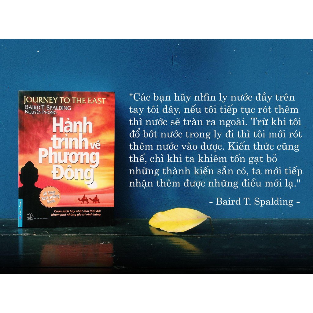 Sách - Hành trình về phương Đông (khổ nhỏ) - First News Tặng Kèm Bookmark