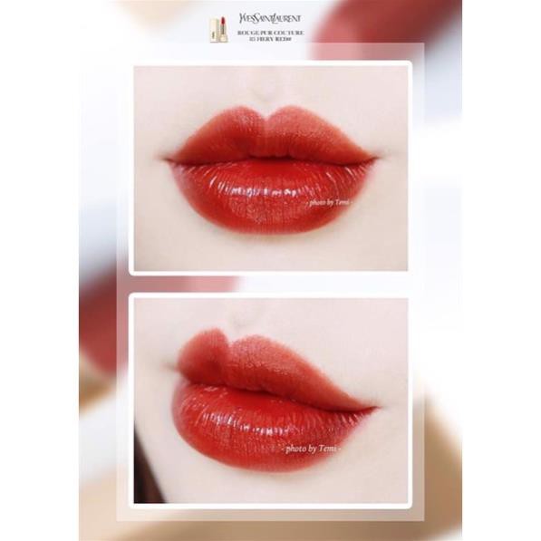 Son lì Y.SL Rouge Pur Couture màu #83 Fiery Red